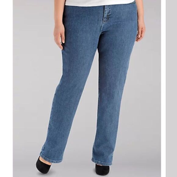 Lee - Relaxed Straight Leg “at the waist” Classic Jeans sz 10 - Picture 1 of 11